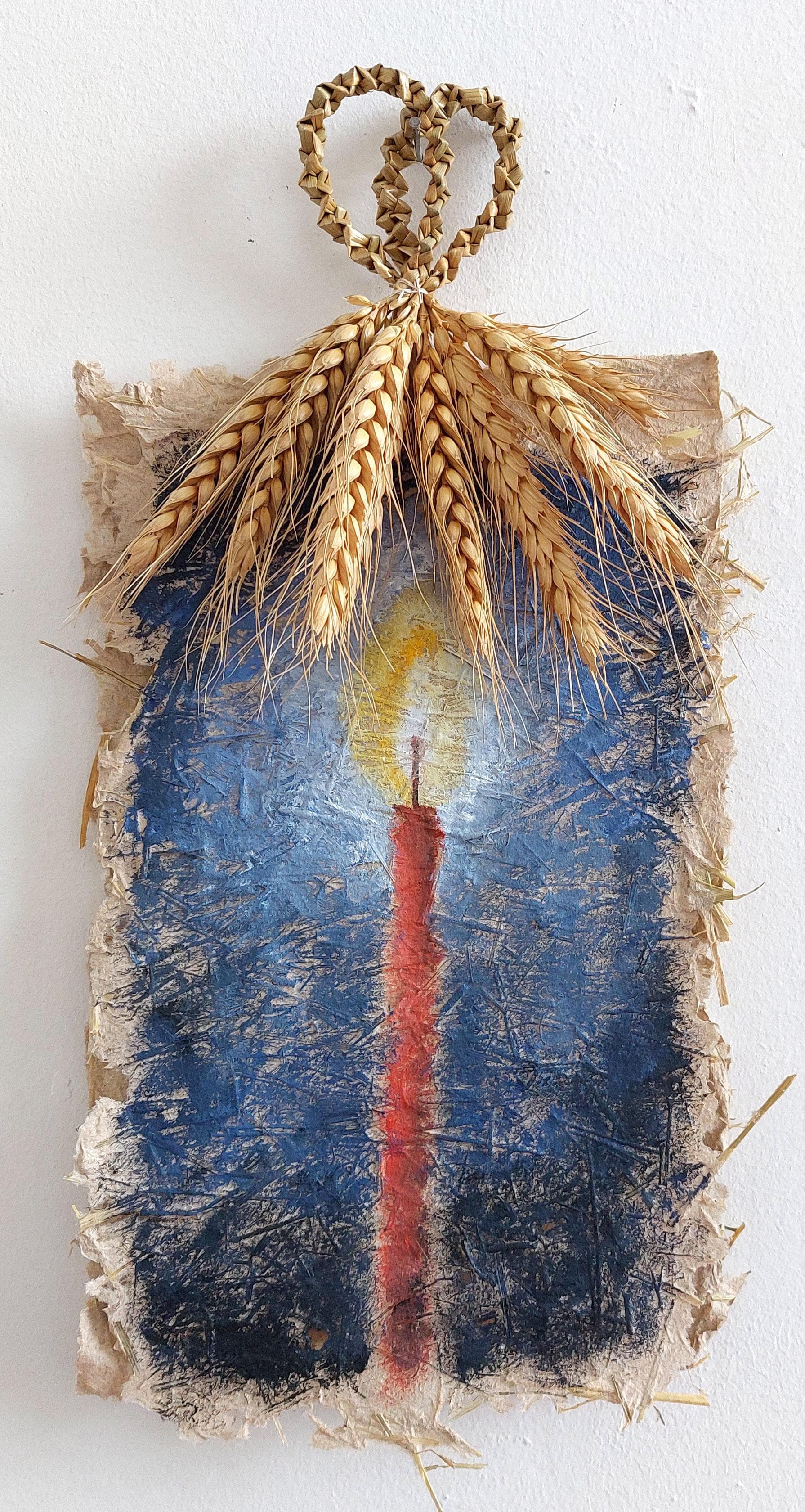 Painting of a candle